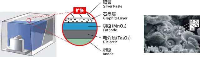 钽电容的结构