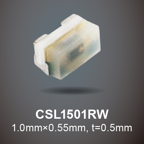 ROHM开发出超小型红外LED“CSL1501RW”