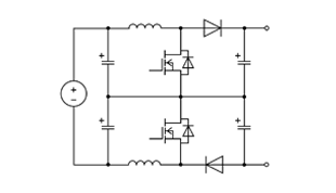 Bipolar Boost converter